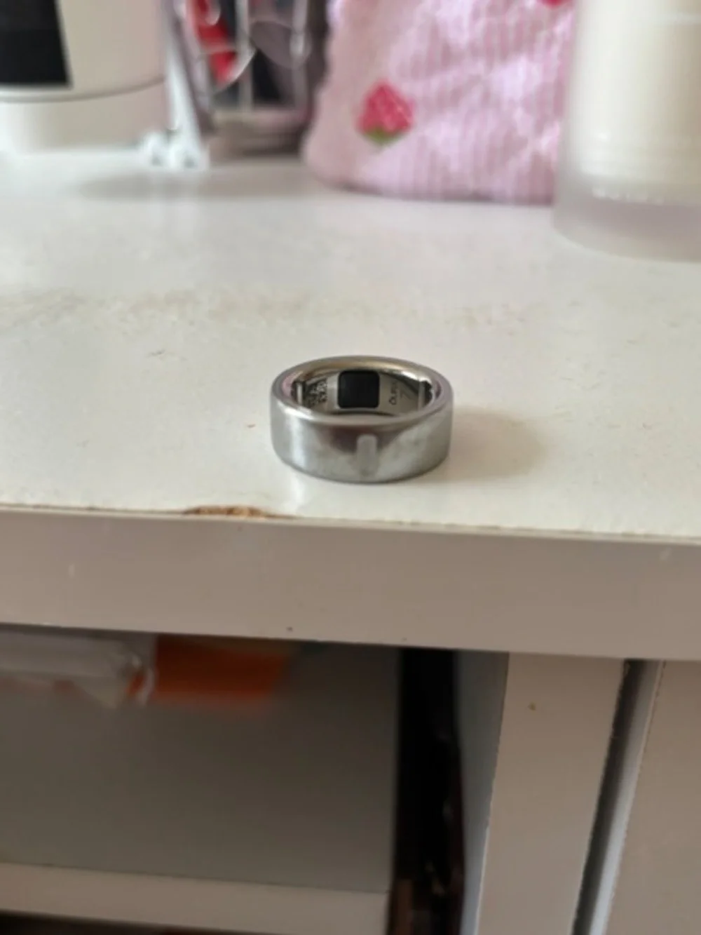 Oura Ring - Grey, Size 7